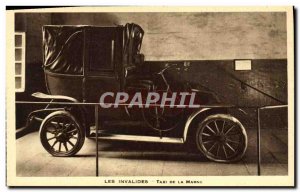 Old Postcard Paris Invalides Taxi De La Marne Automotive Army