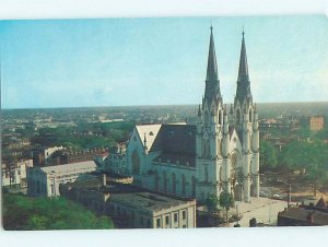 Pre-1980 CHURCH SCENE Savannah Georgia GA AD0667