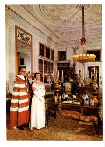 The Duke and Duchess of Bedford, Private Library Interior, Woburn Abbey, England