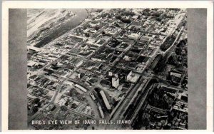 Idaho - Aerial view of Idaho Falls - in the 1950s