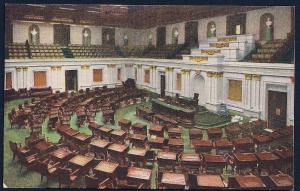Senate Chamber Interior Washington DC unused c1910