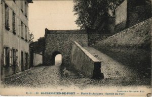 CPA AK St.Jean Pied de Port Porte St.Jacques, Entree du Fort FRANCE (1131877)