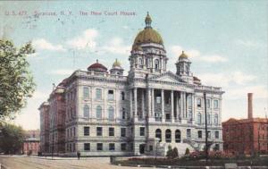 New York Syracuse The New Court House 1907
