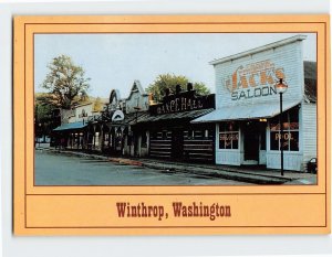 Postcard Winthrop, Washington