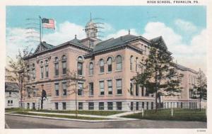 Pennsylvania Franklin High School 1930