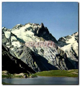 Postcard Modern Grand Oisans Meije Peak and Glacier du Rateau