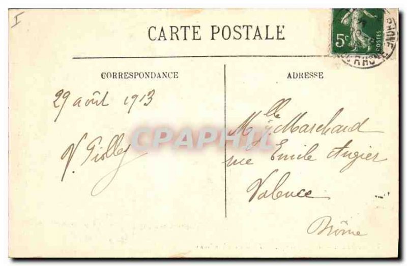 Postcard Ancient Arles Alyscamps Allee Tombs