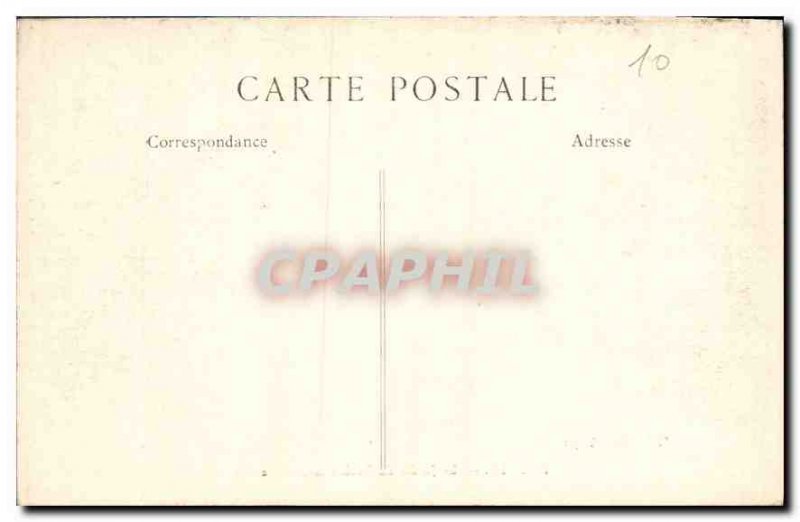 Postcard Old Troyes The Rock Garden Waterfall