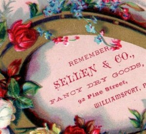 1880s Sellen & Co. Fancy Dry Goods Fab! P230