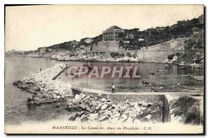 Postcard Old Marseille Anse La Corniche Prophete