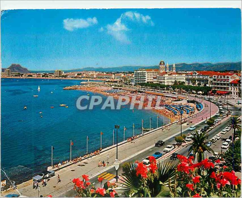 Modern Postcard Saint Raphael (Var) the French Riviera Var view Generale has ...