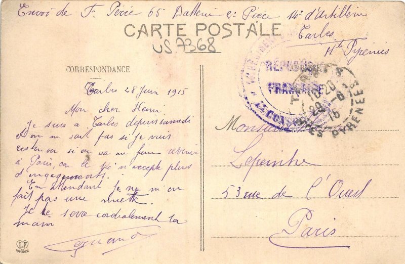 us7368 les hautes pyrenees tarbes place marcadieu pendant  marche market france