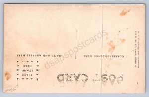 J87/ Strasburg Ohio RPPC Postcard c1910 Tuscarawas Homes on Main St 1662