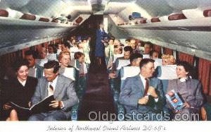 Northwest Orient Airlines, DC6B Airline, Airplane Unused 