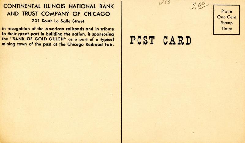 IL - Chicago. Chicago Railroad Fair, 1949