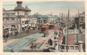 Japan, Tokyo, Ginza, Street Scene, Business Section