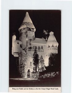 Postcard Ginger Bread Castle, Hamburg, New Jersey