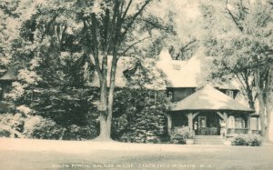 Vintage Postcard 1960 South Porch Calilee House Casowasco Moravia New York