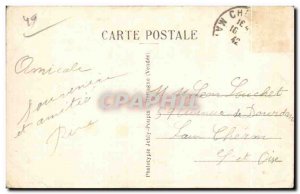 Old Postcard Cholet Aerial view