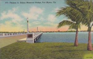 Florida Fort Myers Thomas A Edison Memorial Bridge