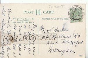 Genealogy Postcard - Baker - Rutland Rd - West Bridgeford - Nottingham Ref 8884A