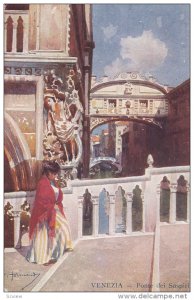 VENEZIA - Ponte dei Sospiri , Italy , PU-1908