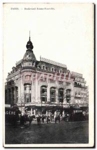 Paris - 2 - Boulevard Bonne Nouvelle - Old Postcard