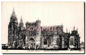 Old Postcard The Thorn Marne Notre Dame