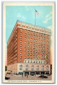 c1940's The Francis Marion Hotel Charleston South Carolina SC Postcard 