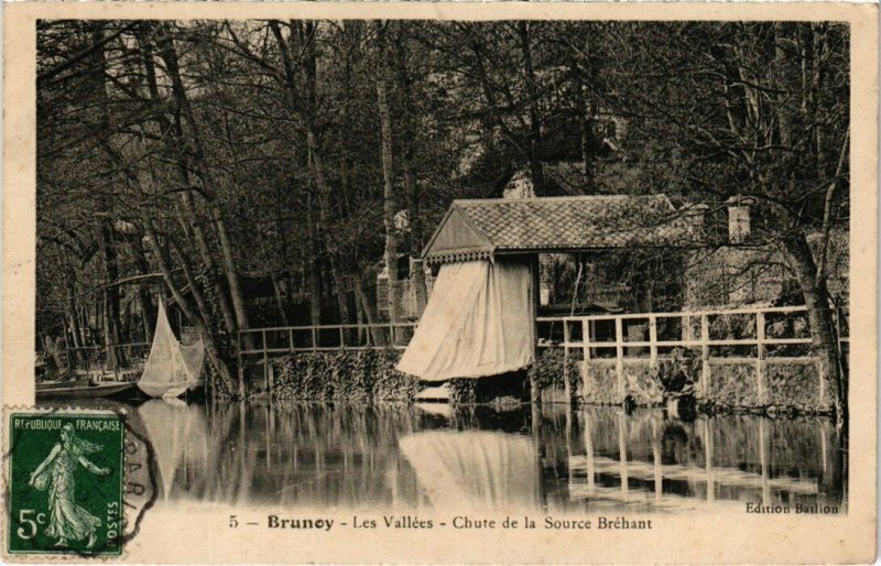 CPA Brunoy - Les Vallées - Chute de la Source Bréhant (988889)