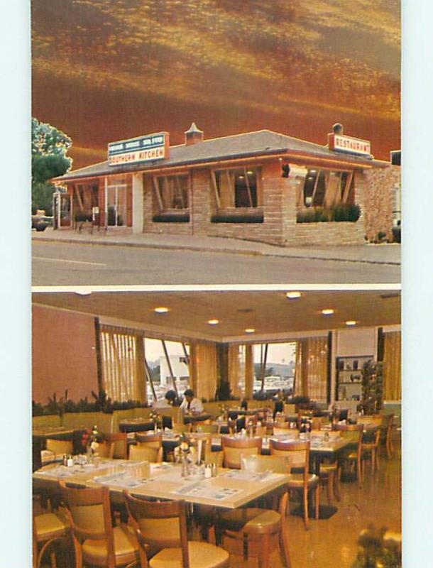 Unused Pre-1980 SOUTHERN KITCHEN RESTAURANT New Market Virginia VA v7621-12