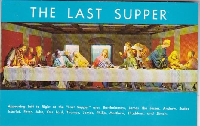 Tennessee Gatlinburg Christus Gardens The Last Supper