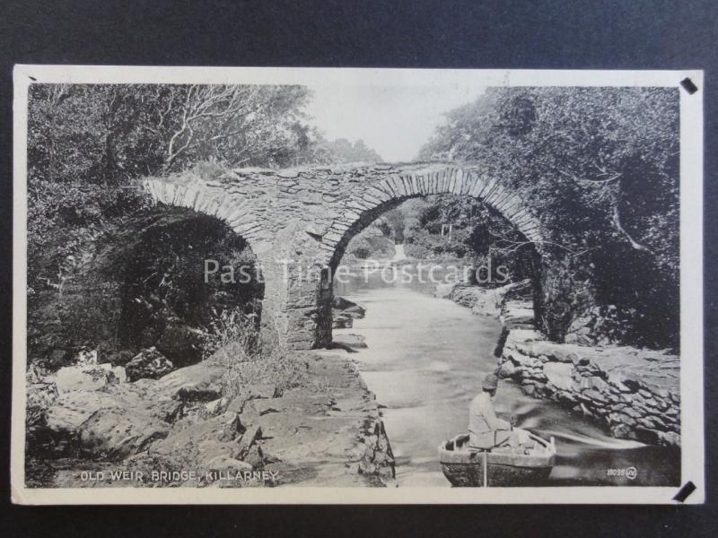 Ireland Co. Kerry KILLARNEY - OLD WEIR BRIDGE c1924 by Valentine's 92104