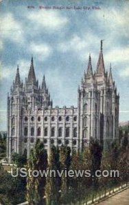 Mormon Temple - Salt Lake City, Utah UT  