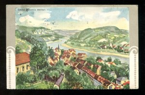 dc758 - WEHLEN Germany 1914 Cacao Advertising Postcard