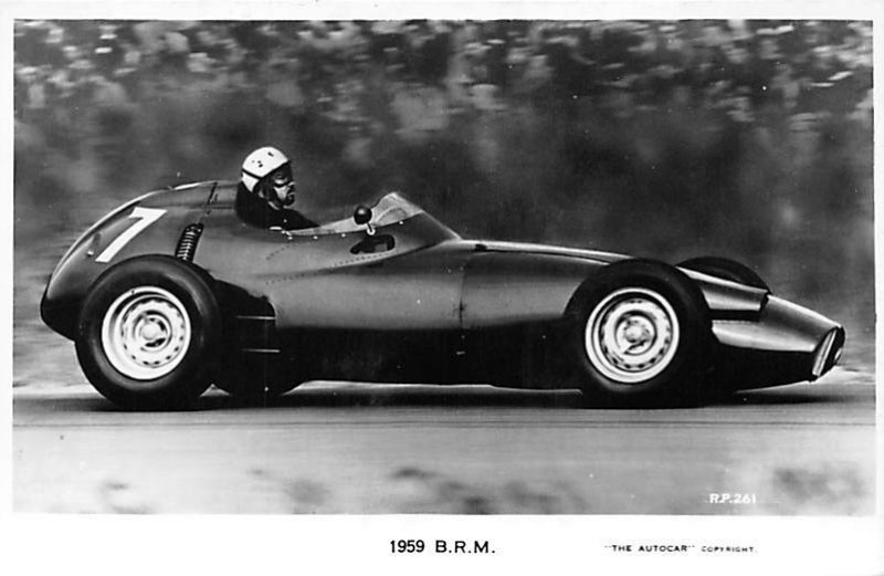1959 B.R.M. Auto Race Car, Racing Unused 