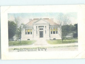 Divided-back LIBRARY SCENE Center Harbor - Near Meredith & Laconia NH AF1696