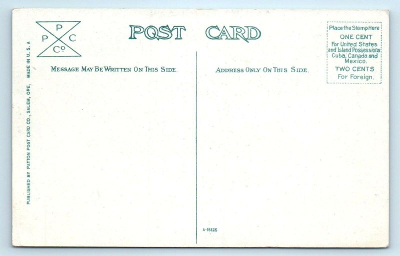 SALEM, OR Oregon ~ HOTEL MARION c1910s  Marion County Postcard