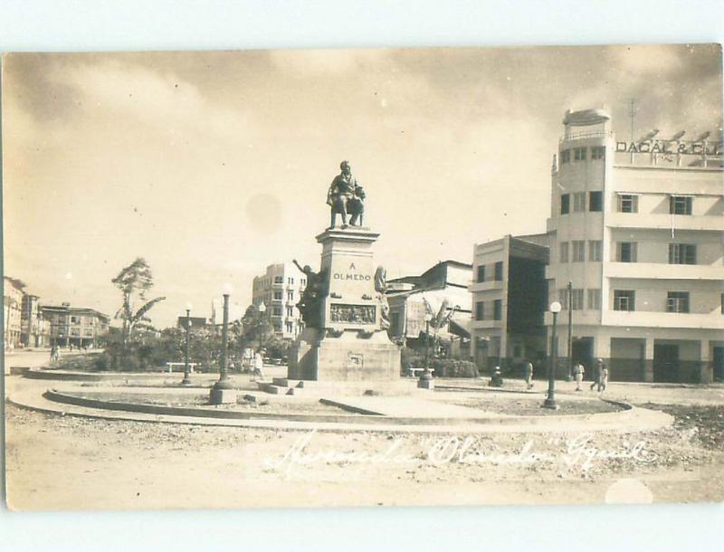 Pre-1950 rppc NICE VIEW Guayaquil Ecuador i3629