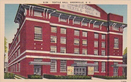 Textile Hall Greenville South Carlina