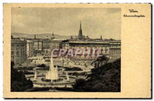 Old Postcard Wien Schwarzenbergplatz