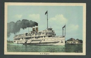 Ca 1922 PPC SS Canada Kingston Steamboat Mint