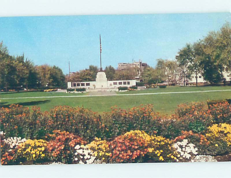 Pre-1980 MONUMENT SCENE Toledo Ohio OH AE7215