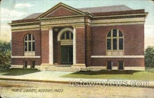 Public Library - Hudson, Massachusetts MA  