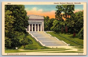 Lincoln National Memorial  Kentucky  Postcard