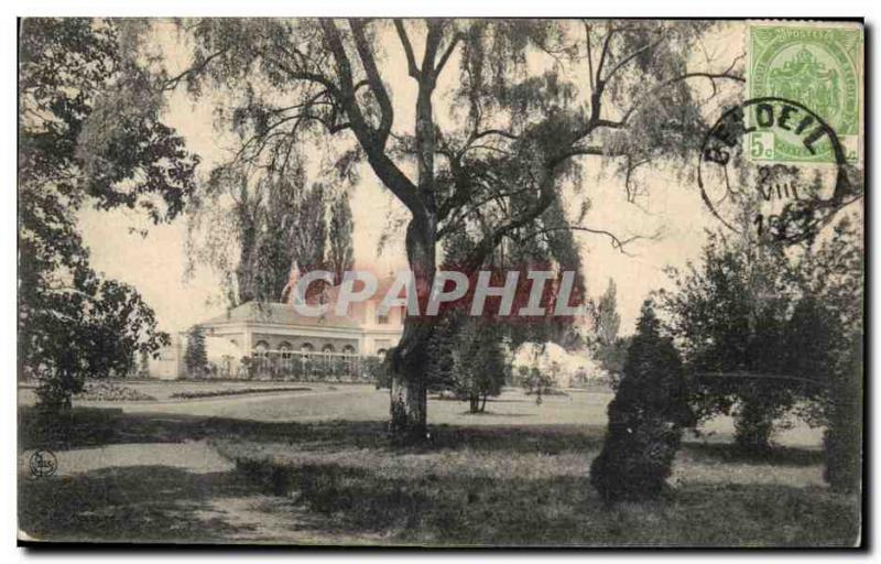 Belgie Belgium Old Postcard Chateau Beloeil In the park