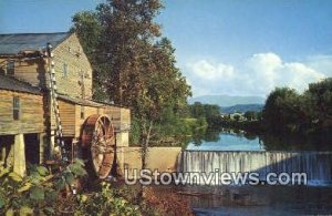 Pigeon River Water Mill - Pigeon Forge, Tennessee TN Postcard