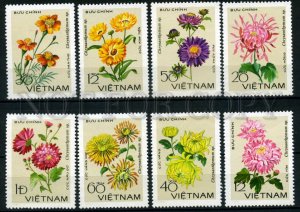 008504 VIETNAM FLOWERS set MNH #8504