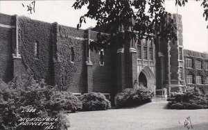 Illinois Princeton High School Real Photo RPPC