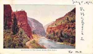 Echo Cliffs Grand River Canyon Colorado 1903 postcard